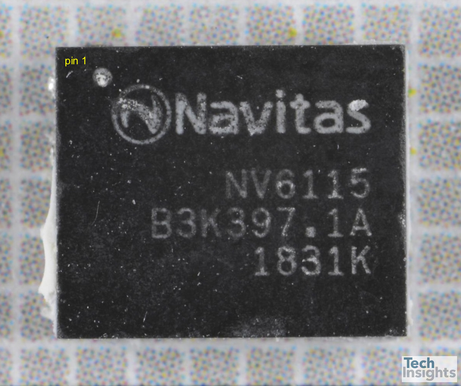 Navitas NV6115 Package Top