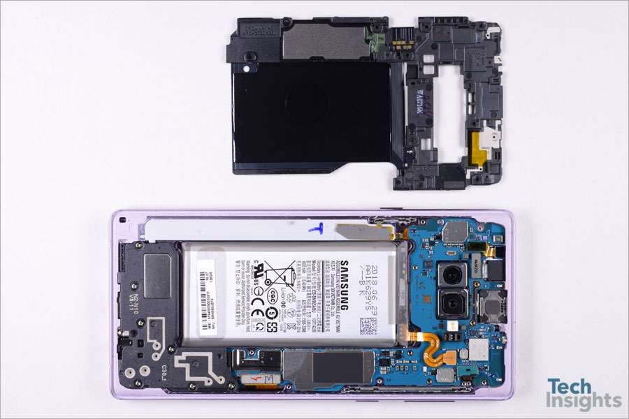Inside the Samsung Galaxy Note9 Teardown