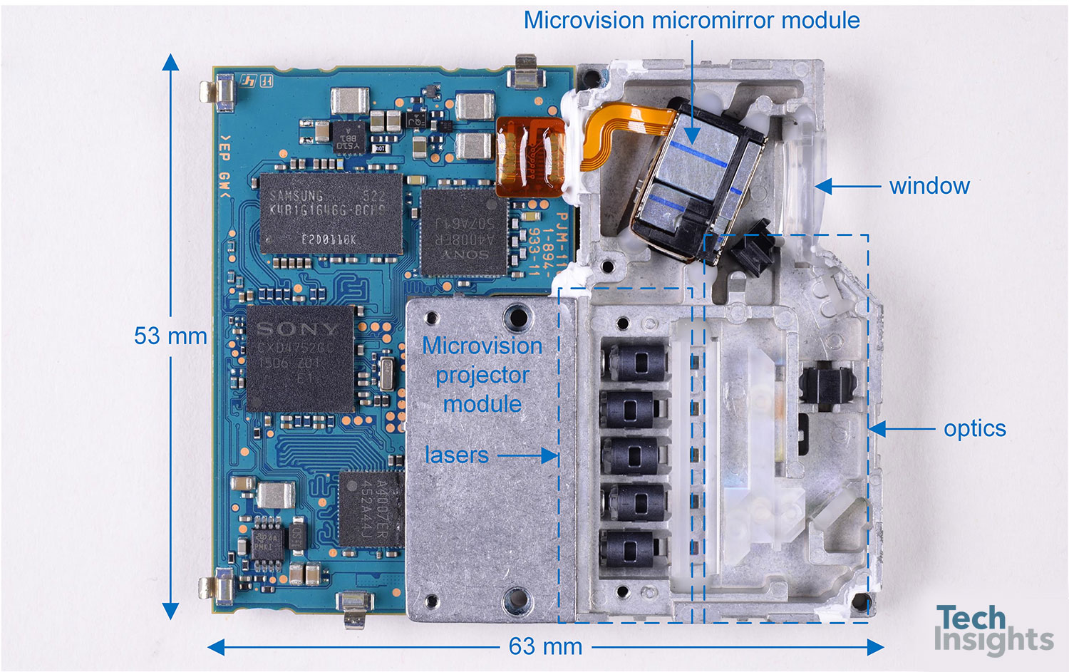 Figure 4: Sony MP-CL1A Projector Module