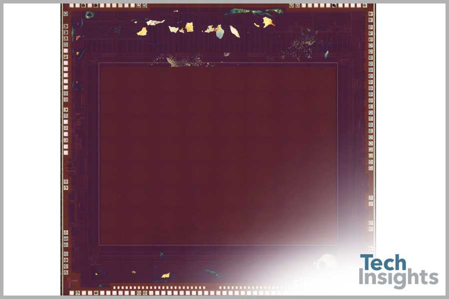iPhone 5 Primary Camera / Sony Image Sensor Die Photo (filters intact) 