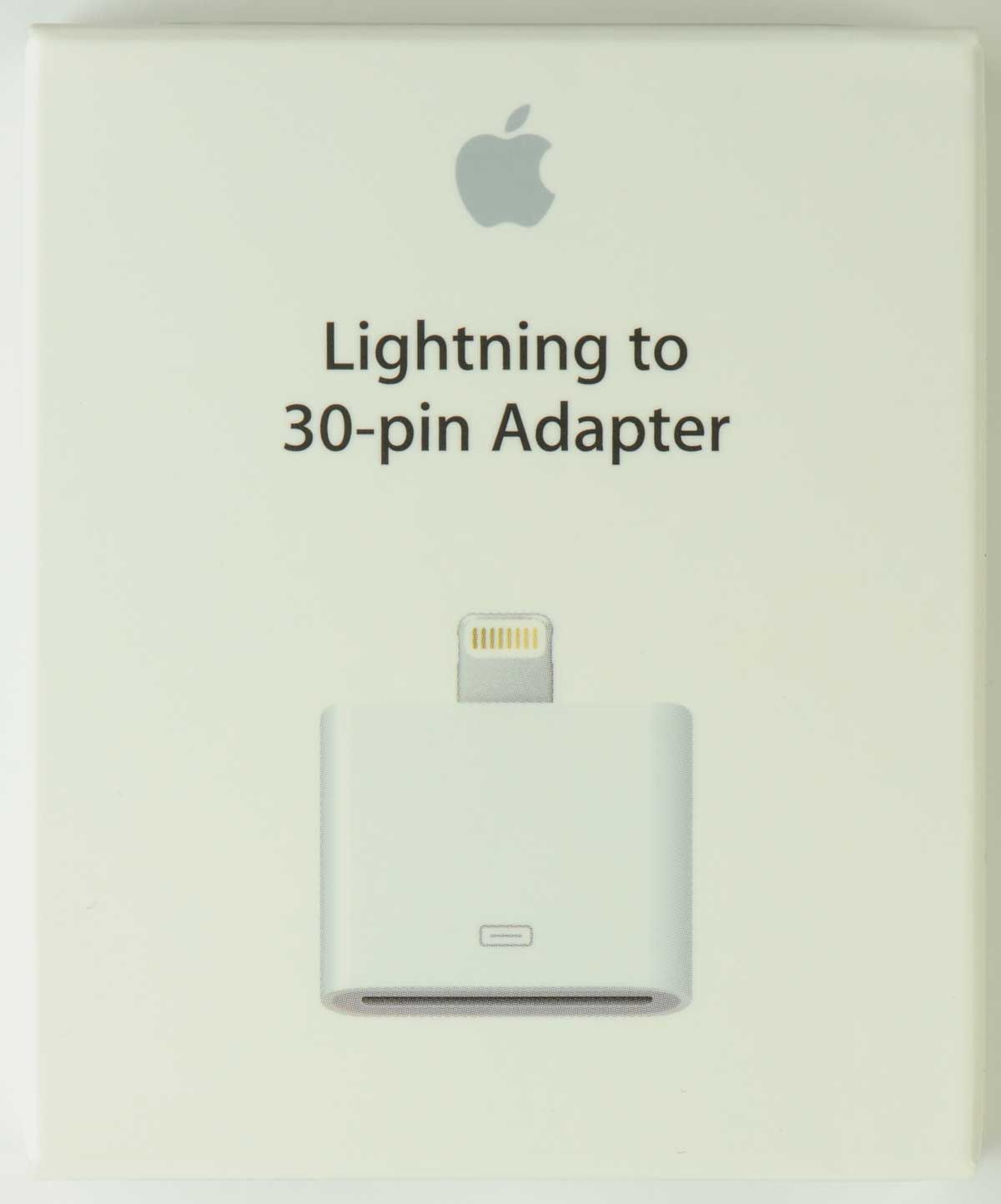 Twee graden pepermunt zakdoek Apple Lightning to 30 Pin Adapter Teardown | TechInsights