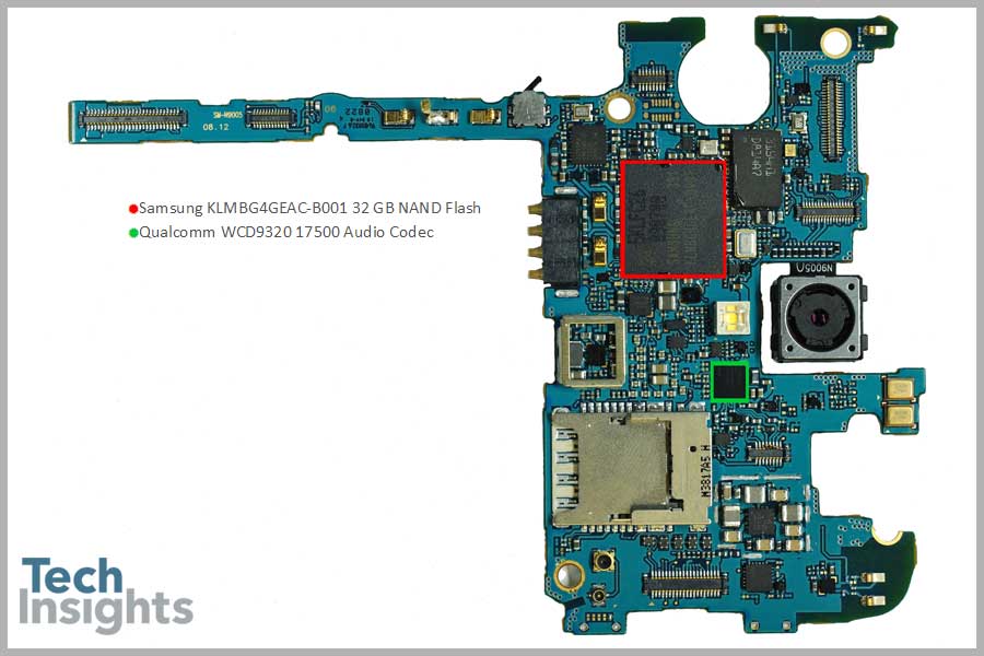 Samsung Galaxy Note 3 Board Shot