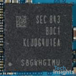 Samsung KLUDG4U1EA-B0C1 128GB UFS 2.1 flash memory