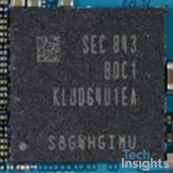 Samsung KLUDG4U1EA-B0C1 128GB UFS 2.1 flash memory