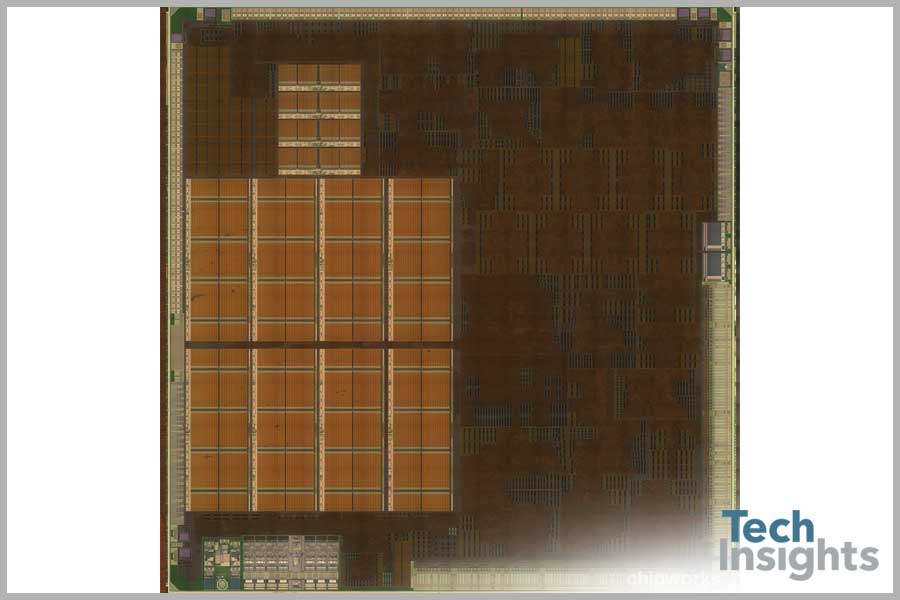 WiiU Graphics Processor - Polysilicon Die Photo