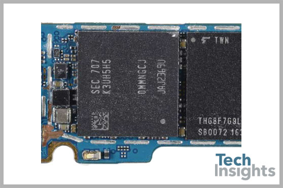 Samsung K3UH5H50MM-NGCJ (LPDDR4X Mobile SDRAM)