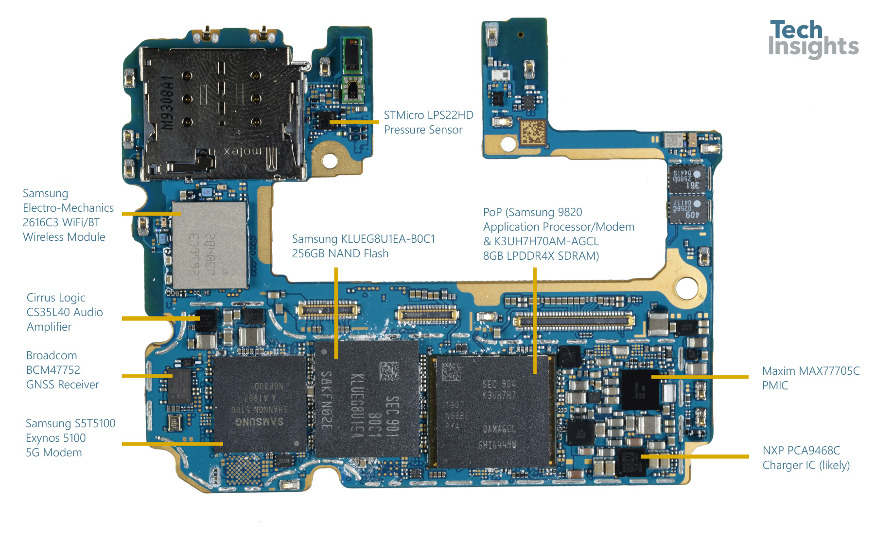 Teardown: Samsung Galaxy Note 10 Plus 5G