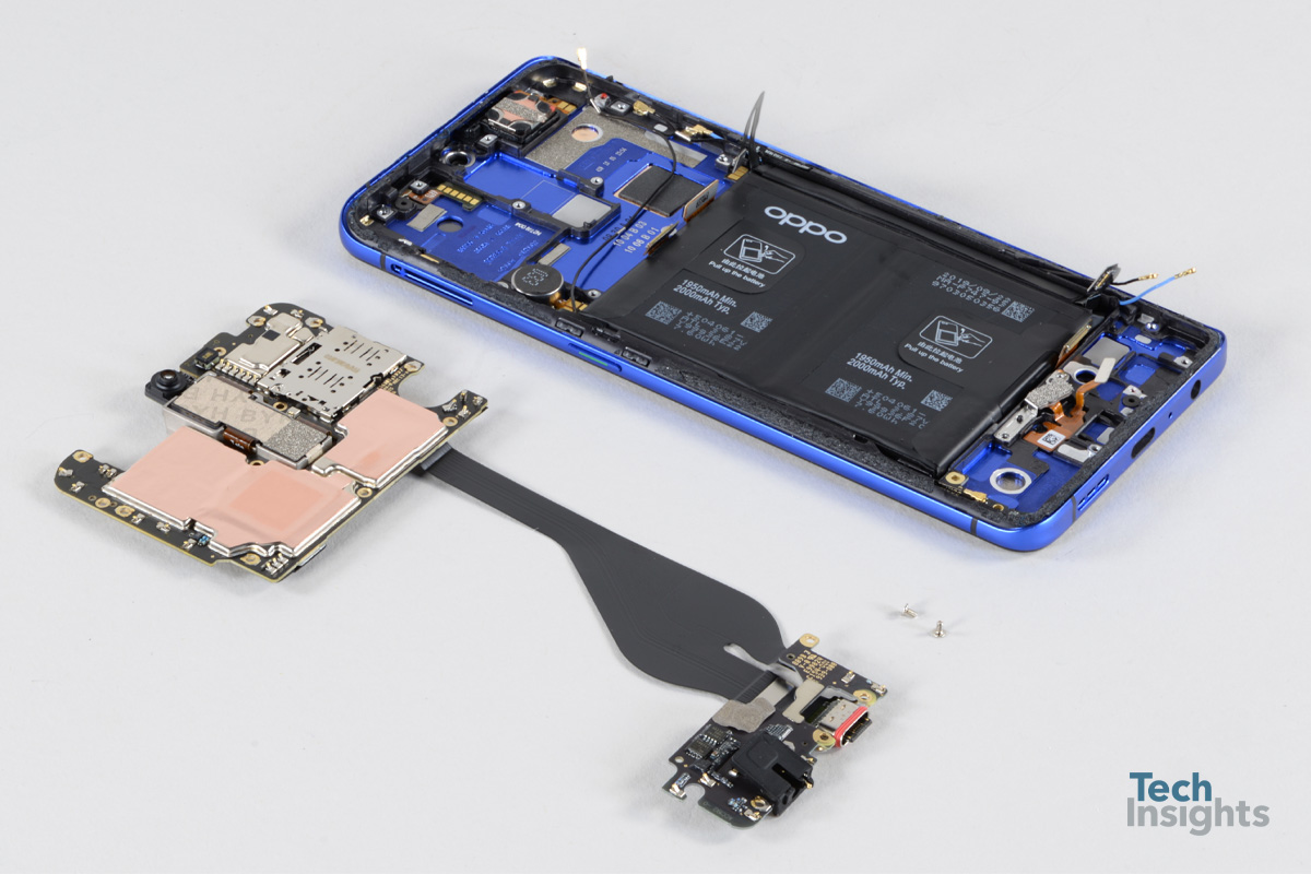 TechInsights Teardown: Oppo Reno 8 Pro smartphone