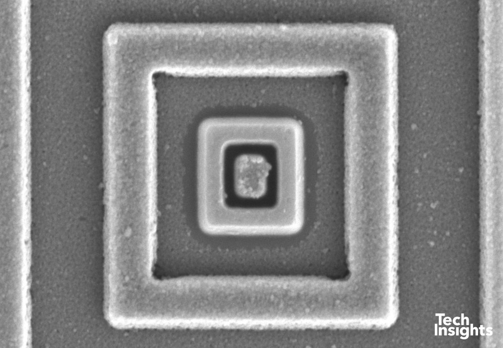 Potential bipolar junction transistor structure observed on CLI1794B1 die