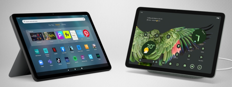 Amazon Tablet and Google Tablet Amazon Tablet and Google Tablet