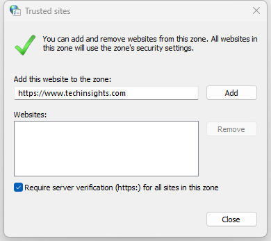 Unblock all files from a specific network share or website