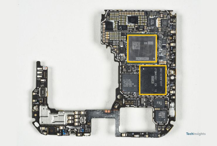 NAND and Processor & DRAM PoP in Pura 70 Ultra