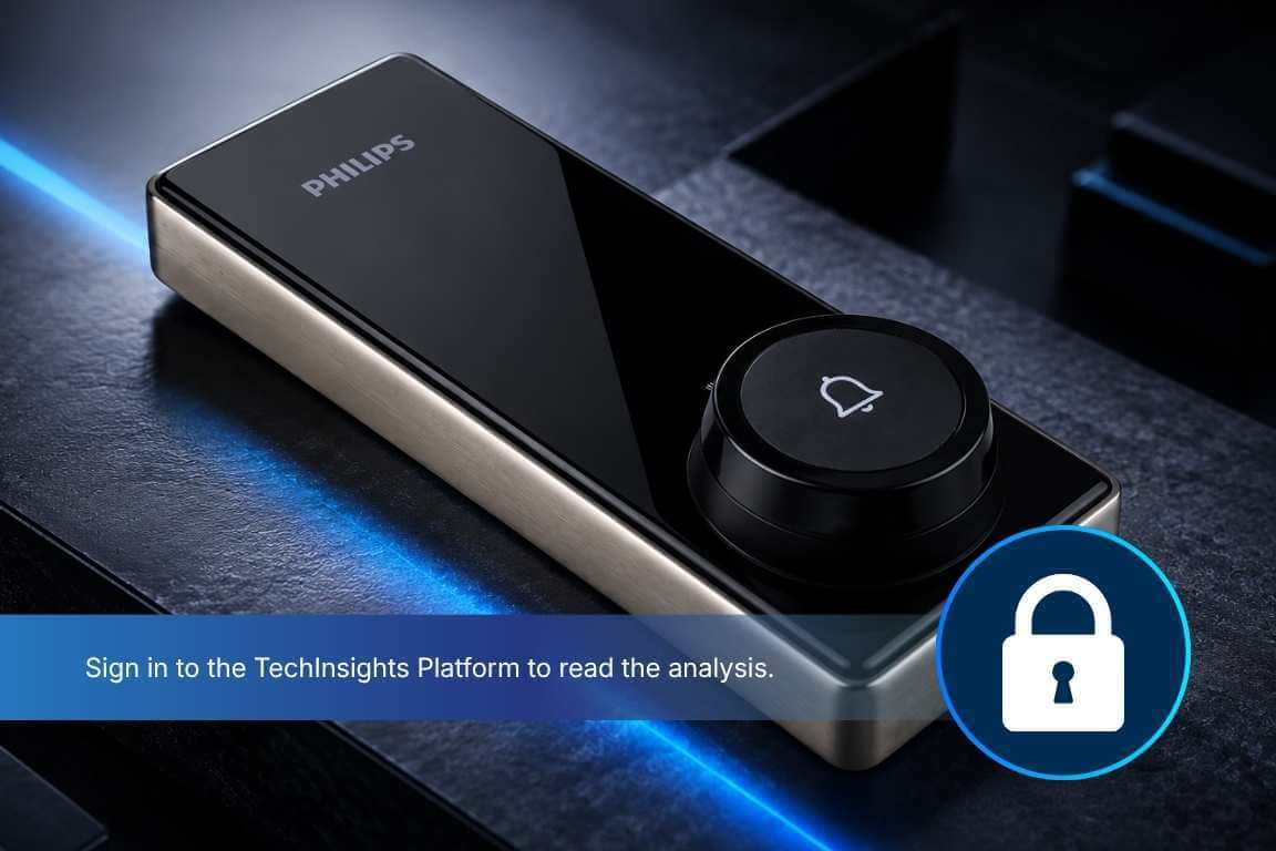 Philips 5000 Series Video Palm Recognition Smart Lock Teardown