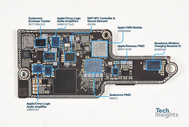 Apple iPhone 18 Pro Max with its internal pmic board