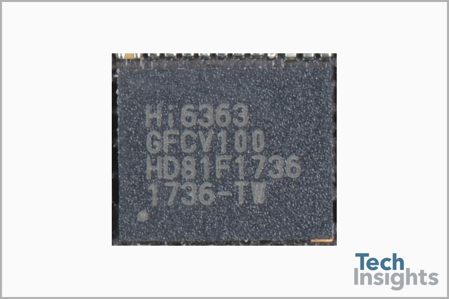 RF Transceiver: HiSilicon Hi6363