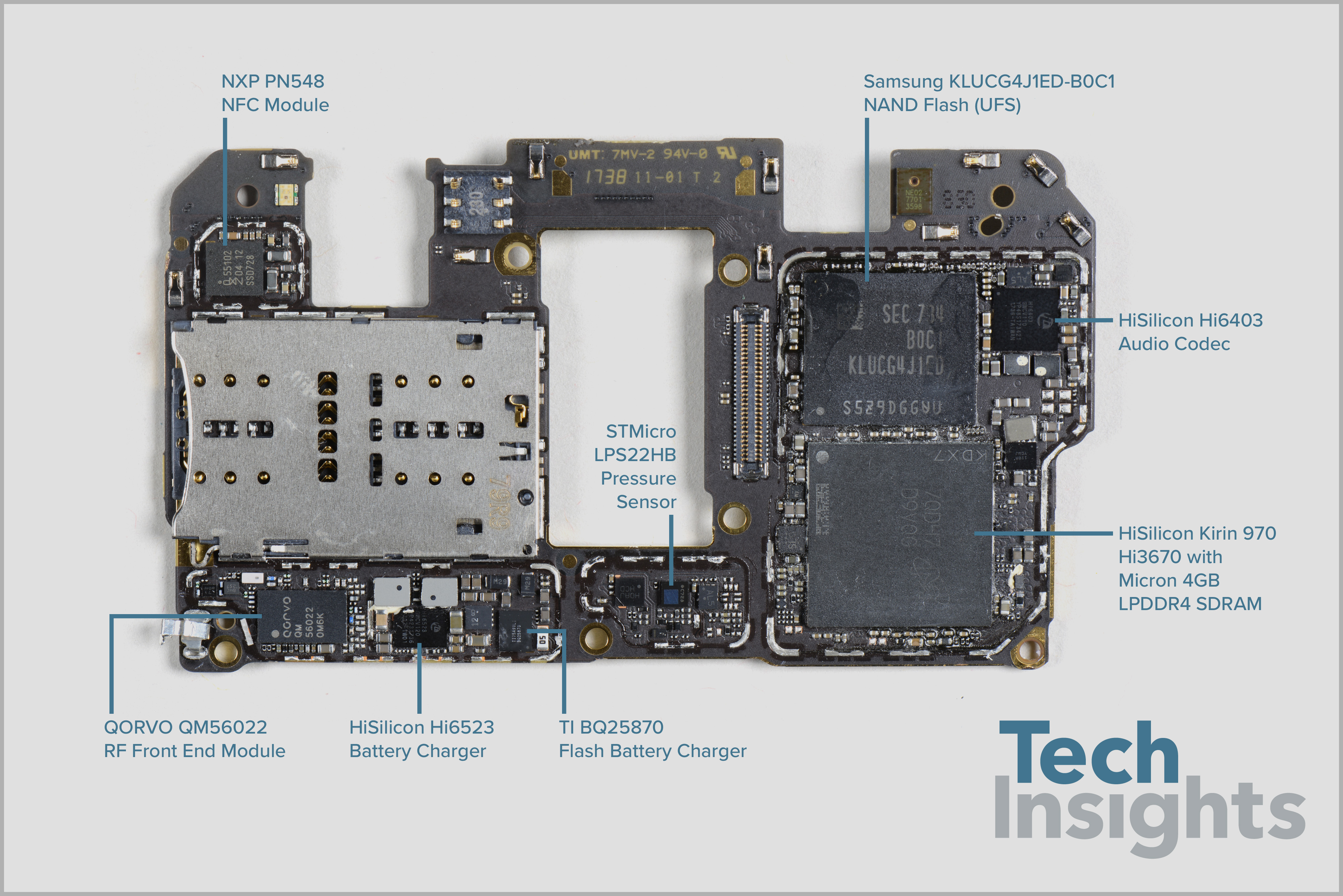 Huawei Mate 10 Board Shot