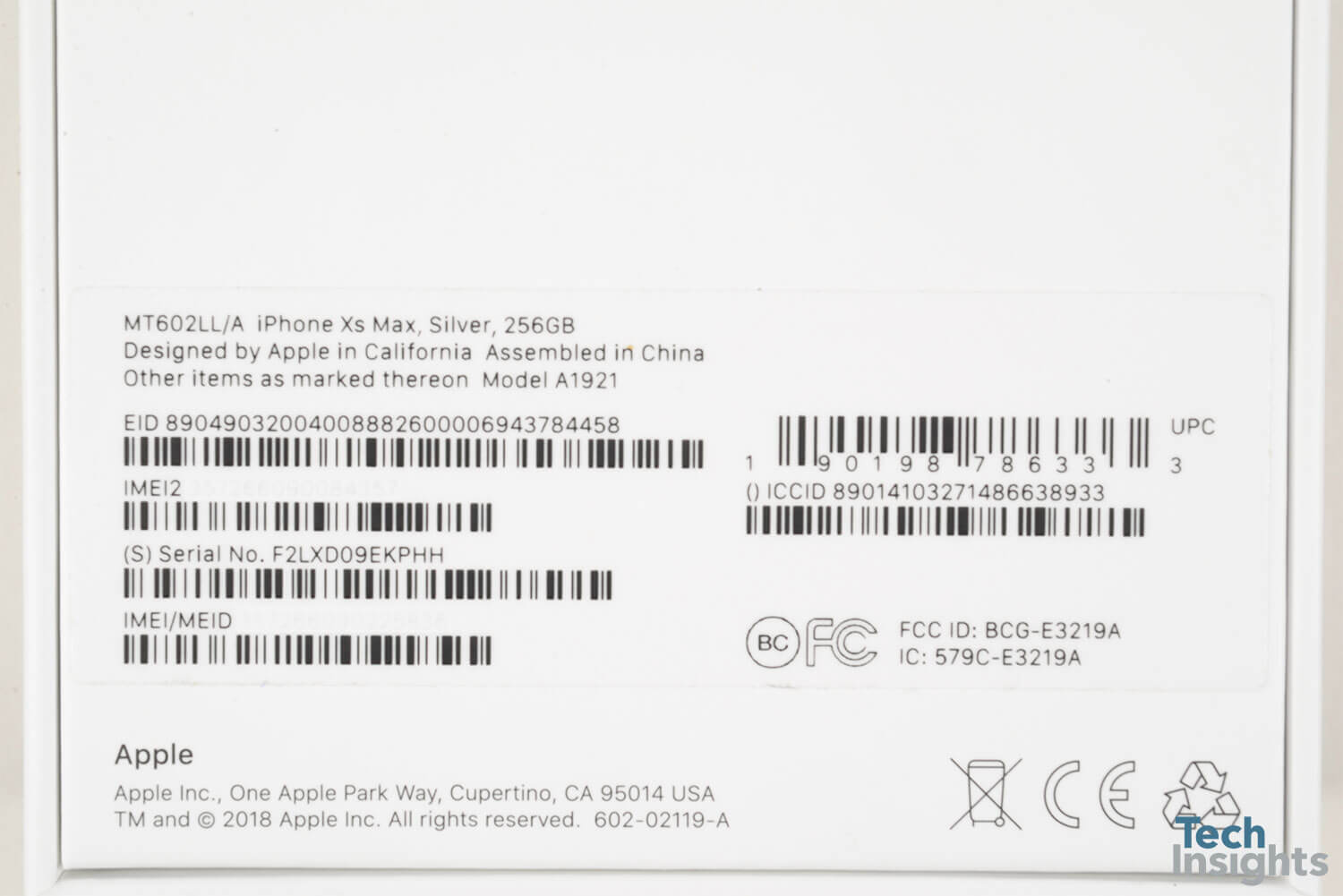 apple fcc id