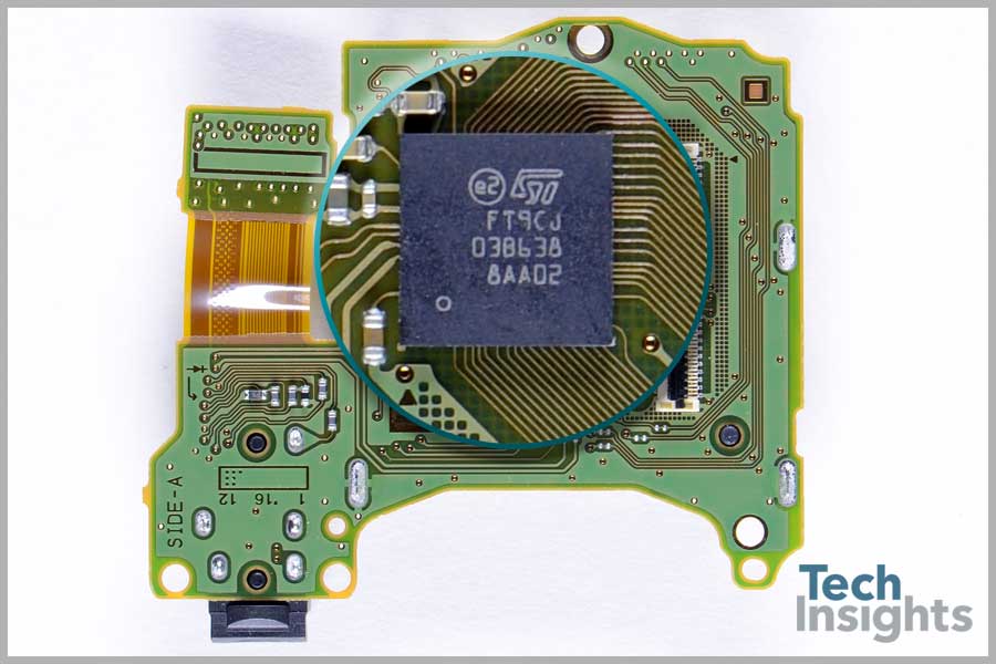 STMicroelectronics FT9CJ touchscreen controller