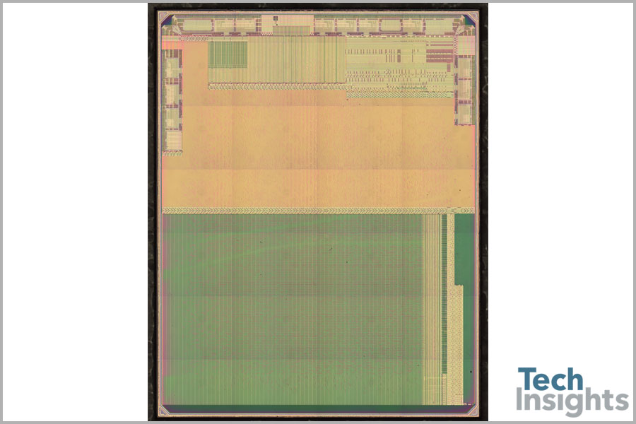 NXP PN80T Secure Element die photograph