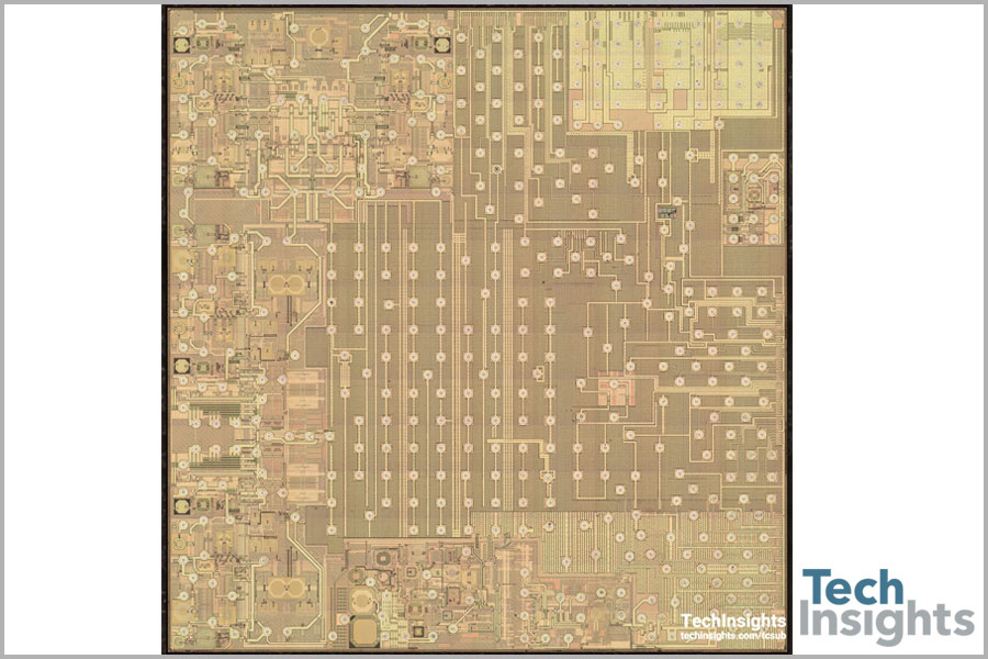 Broadcom BCM4361 Wireless Combo SoC die photograph