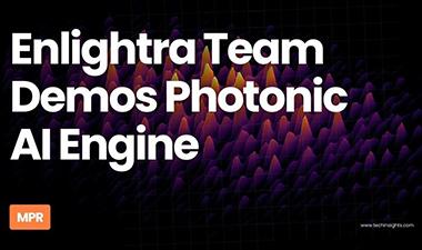 Enlightra Team Demos Photonic AI Engine